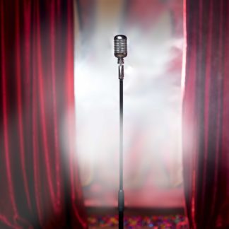 STAGE1 Mic and Curtains